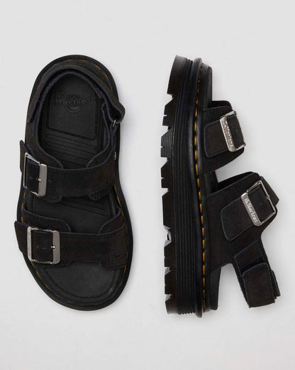 Dr Martens Zebzag Sandals - Black