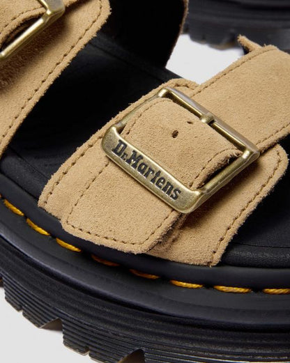 Dr Martens Zebzag Sandals - Savannah Tan
