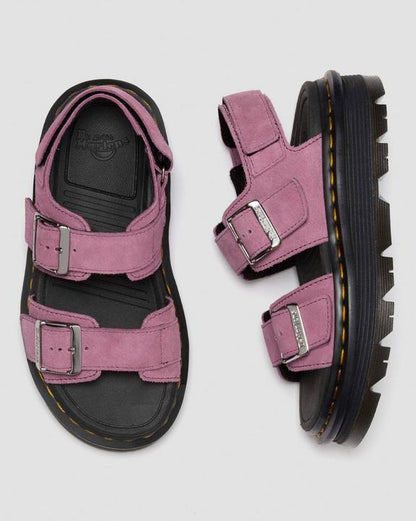 Dr Martens Zebzag Sandals - Muted Purple