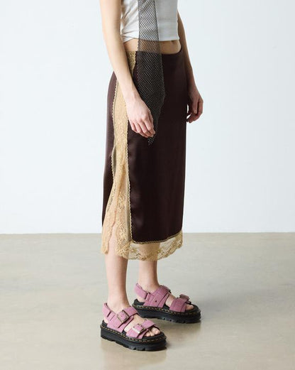 Dr Martens Zebzag Sandals - Dusty Rose