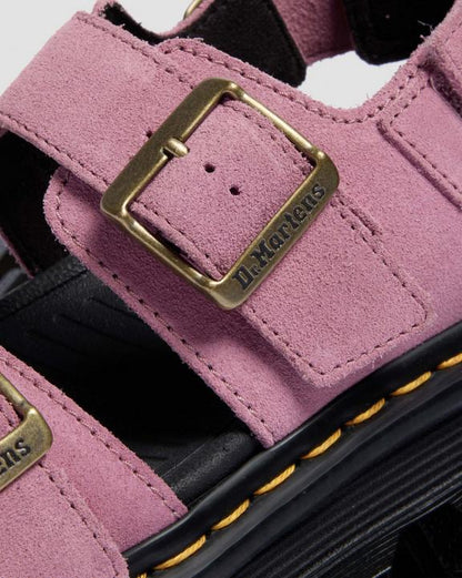 Dr Martens Zebzag Sandals - Dusty Rose