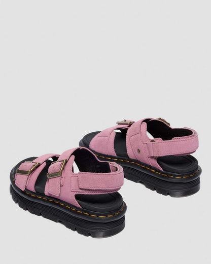 Dr Martens Zebzag Sandals - Dusty Rose