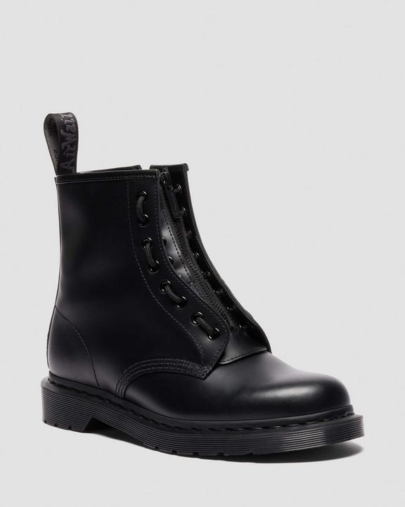 Dr. Martens 1460 Zip Mono Smooth Leather - Mens