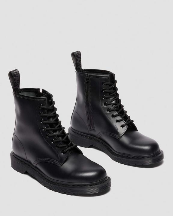 Dr. Martens 1460 Zip Mono Smooth Leather - Mens
