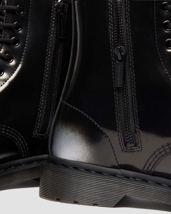 Dr. Martens 1460 Zip Arcadia Rub Off Leather Boots Arcadia - Mens