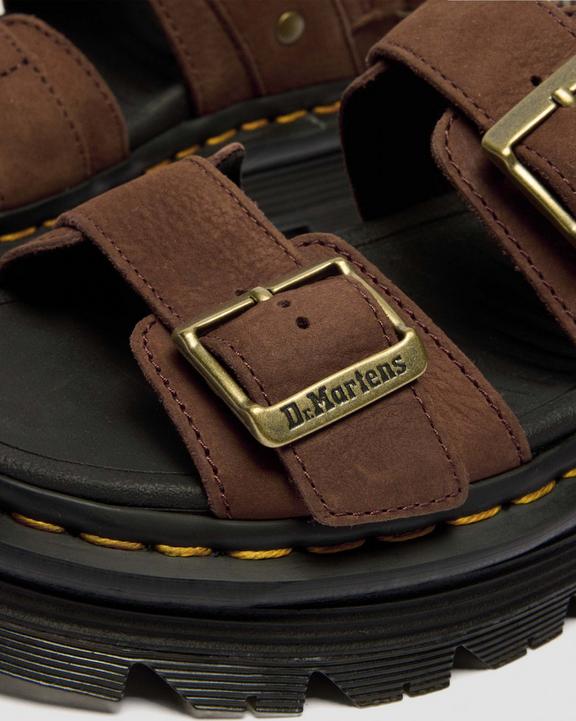 Dr Martens Zebzag Sandal - Sepia Brown
