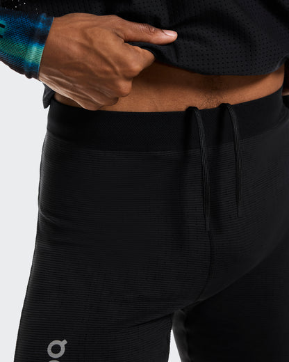 On Pace Tights Short Black | Black
