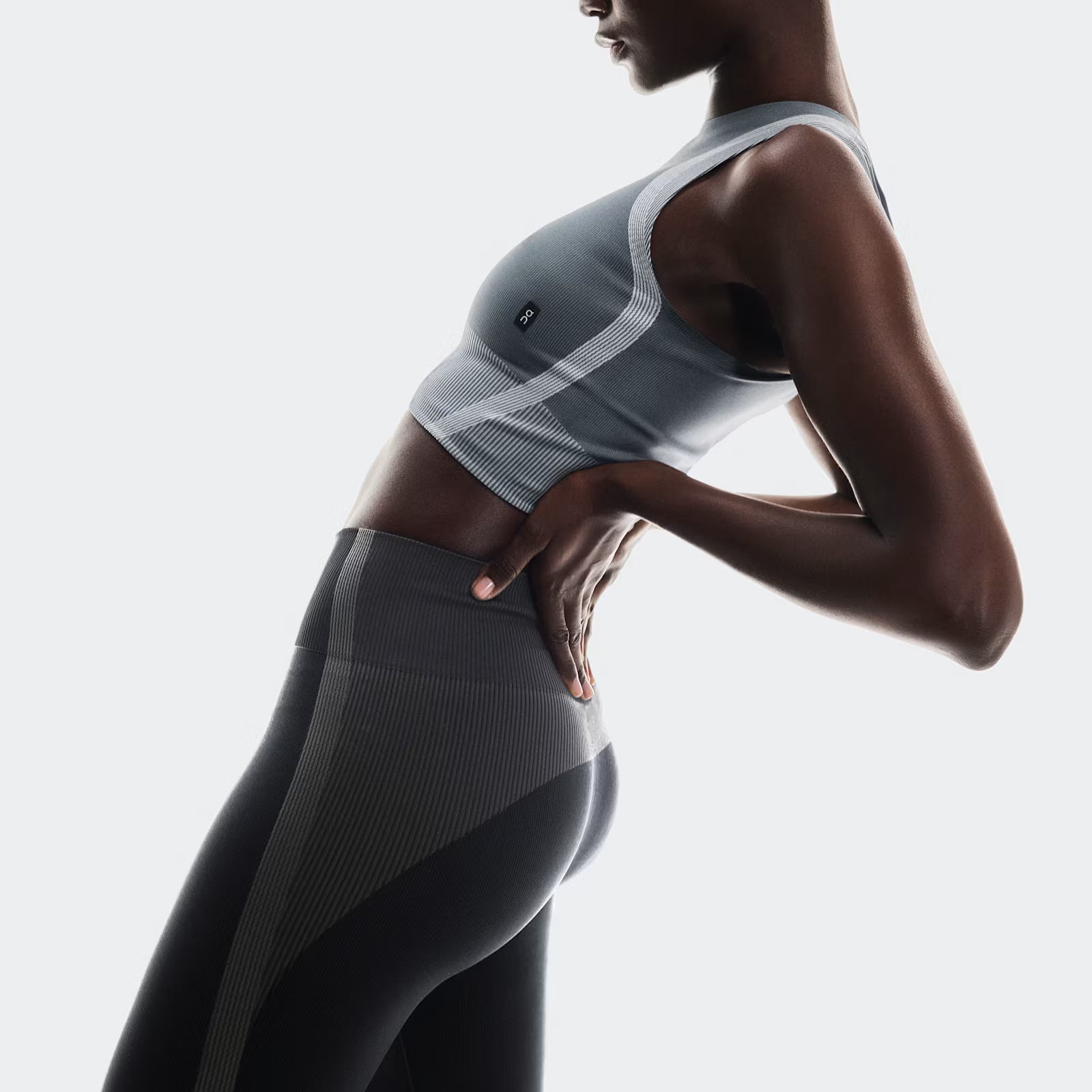 On Studio Knit Tights Black | Eclipse (Women'S)