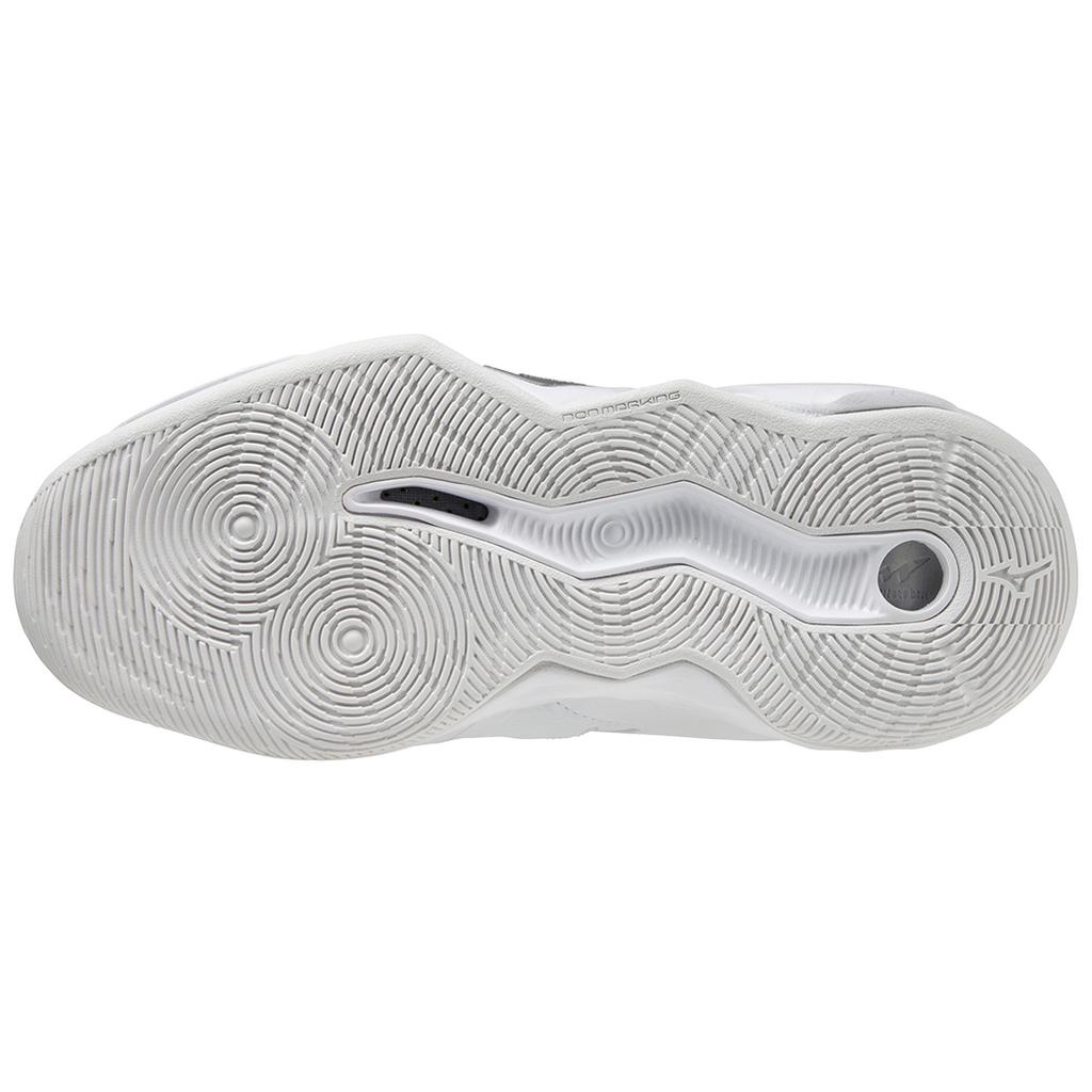 Mizuno Women's Wave Dimension Volleyball Shoe White Black