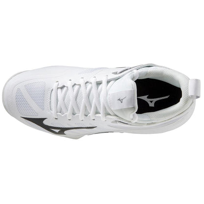 Mizuno Women's Wave Dimension Volleyball Shoe White Black