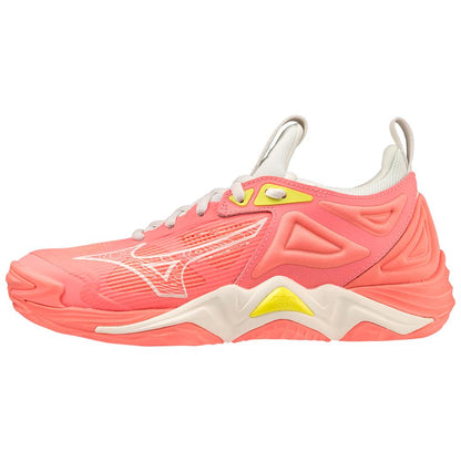 Mizuno Wave Momentum 3 Women's Volleyball Shoe Candy Coral