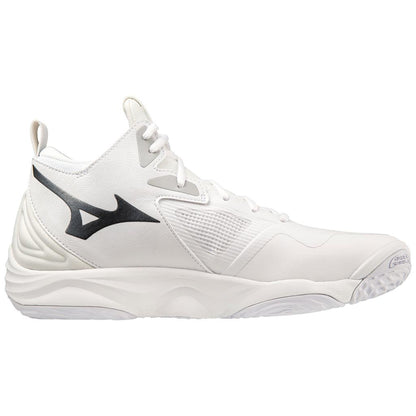 Mizuno Wave Momentum 3 Mid Unisex Volleyball Shoe White Black