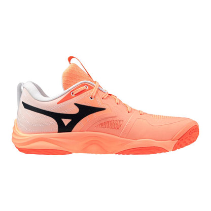 Mizuno Wave Momentum Elite Unisex Volleyball Shoe Coral Lava Orange