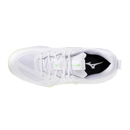 Mizuno Women's Wave Momentum Pro Volleyball Shoe White Ambrosia