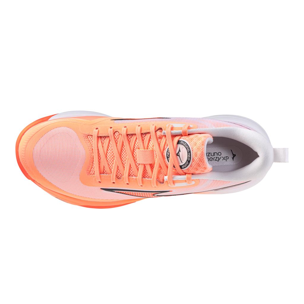 Mizuno Neo Jump Unisex Volleyball Shoe Coral Lava Orange