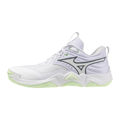 Mizuno Women's Wave Momentum Elite Volleyball Shoe White Ambrosia