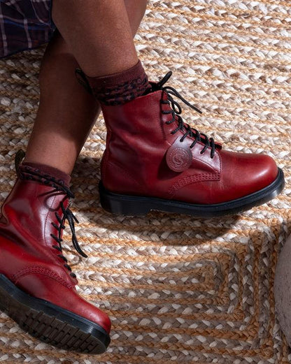 Dr Martens 1460 Made In England - Burgundy