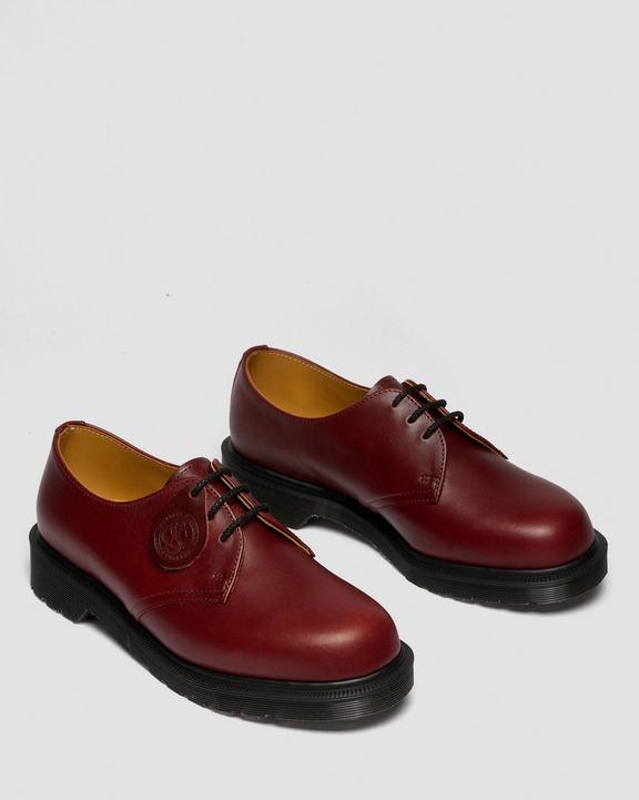 Dr Martens Classic Calf Leather Shoes - Burgundy