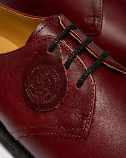 Dr Martens Classic Calf Leather Shoes - Burgundy