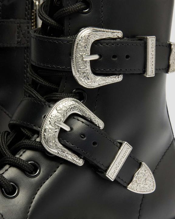 Dr Martens 1460 Western Buckle - Black Atlas