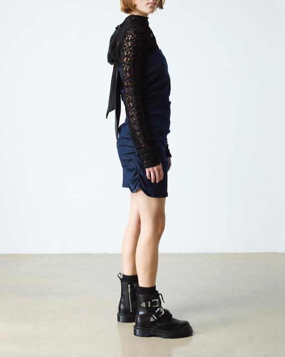 Dr Martens 1460 Western Buckle - Black Atlas