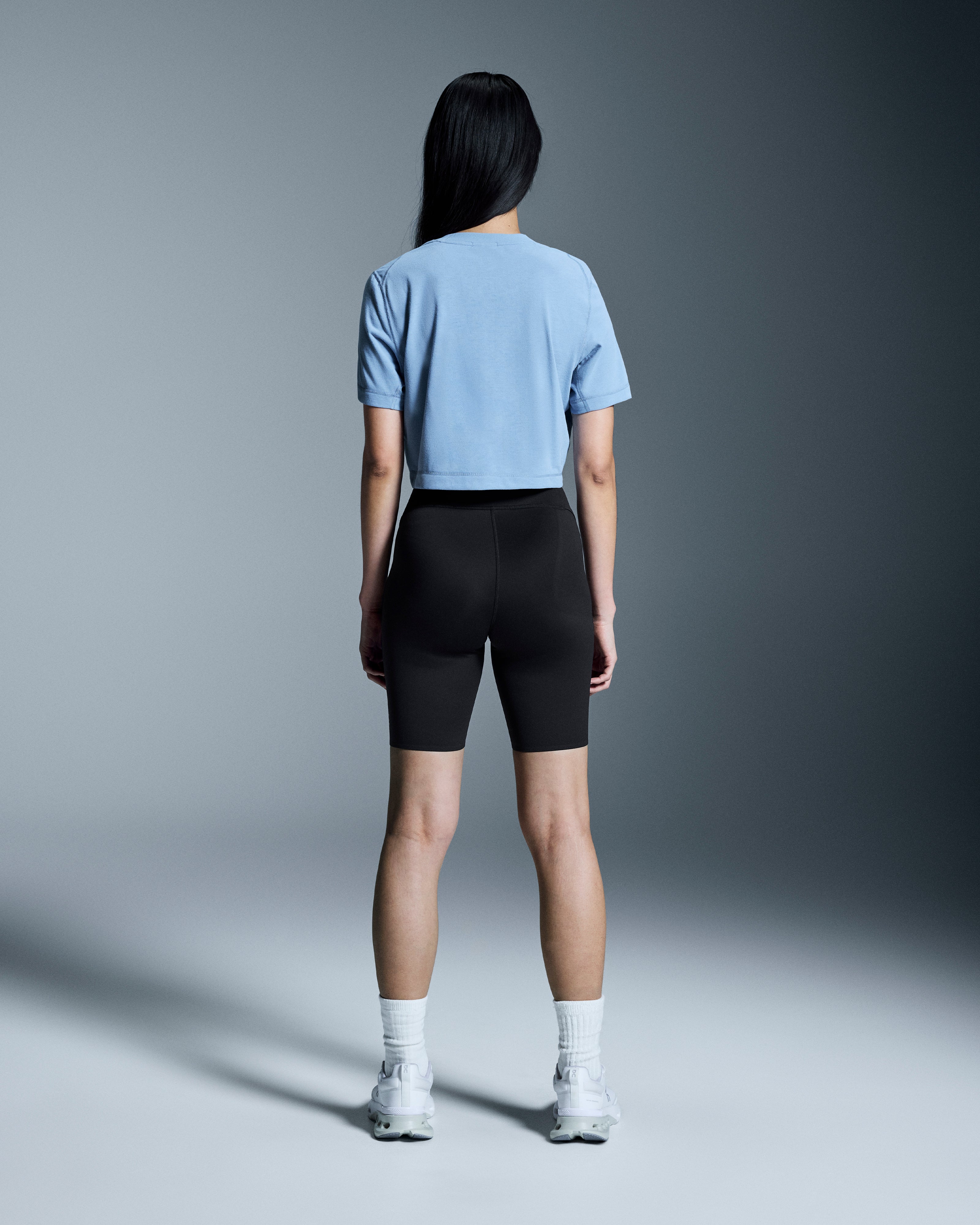 on train-t crop Chambray (Women's)