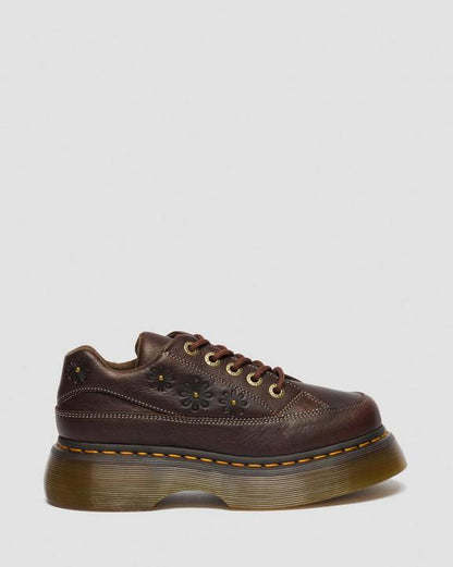 Dr Martens Buzz 5-Eye Flower - Dark Brown