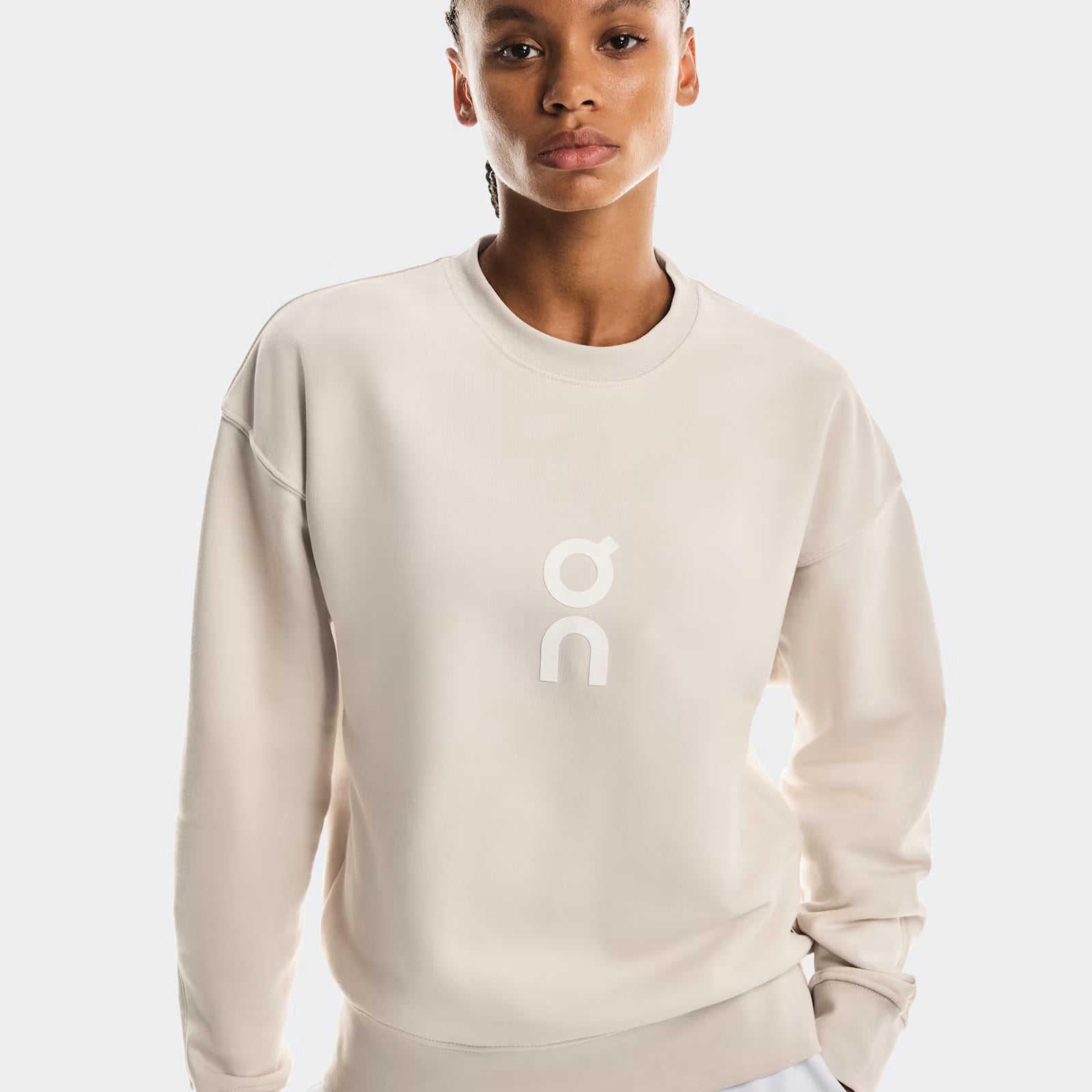 On Club Crew Graphic Silver (Women'S)
