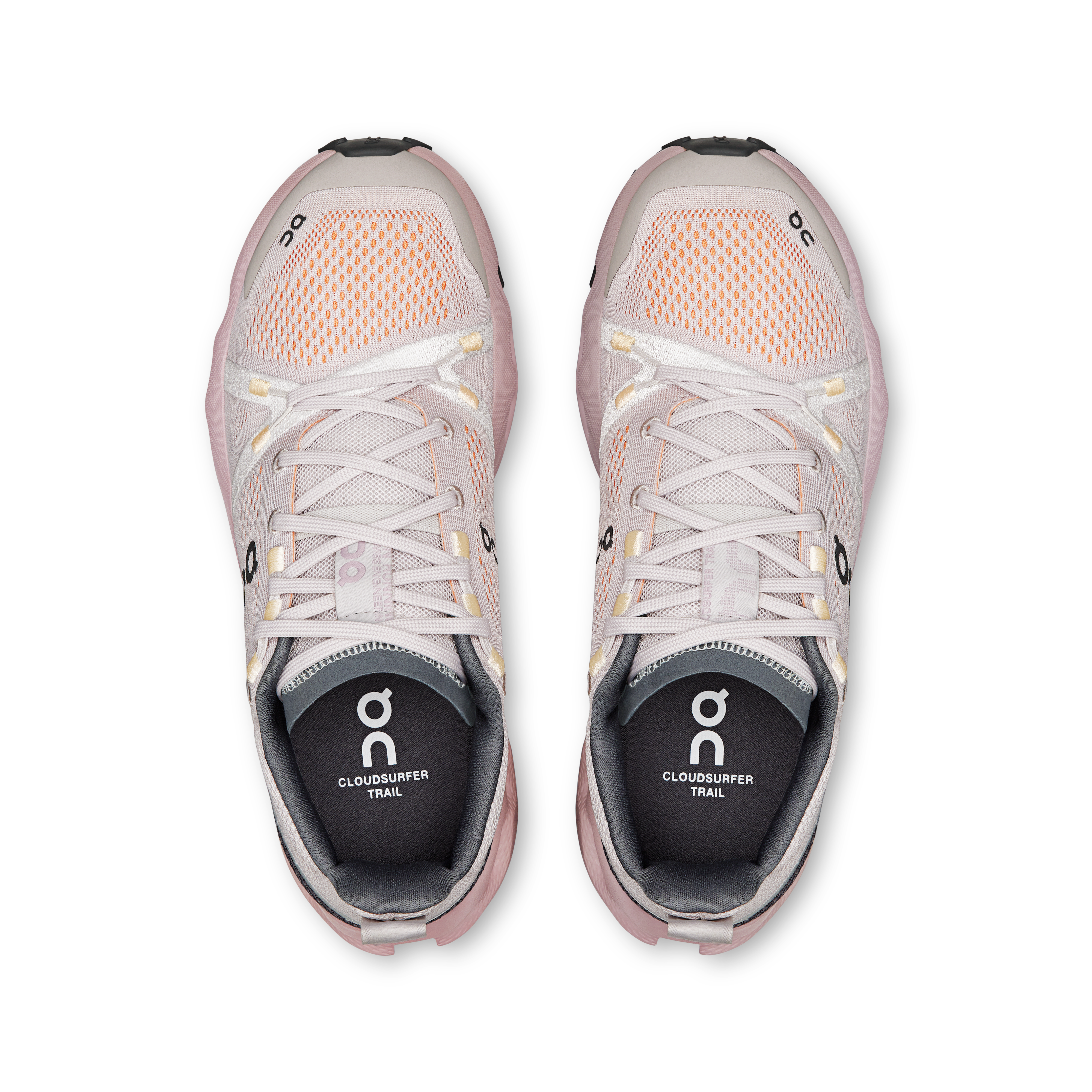 on running cloudsurfer trail silver mauve (women's)