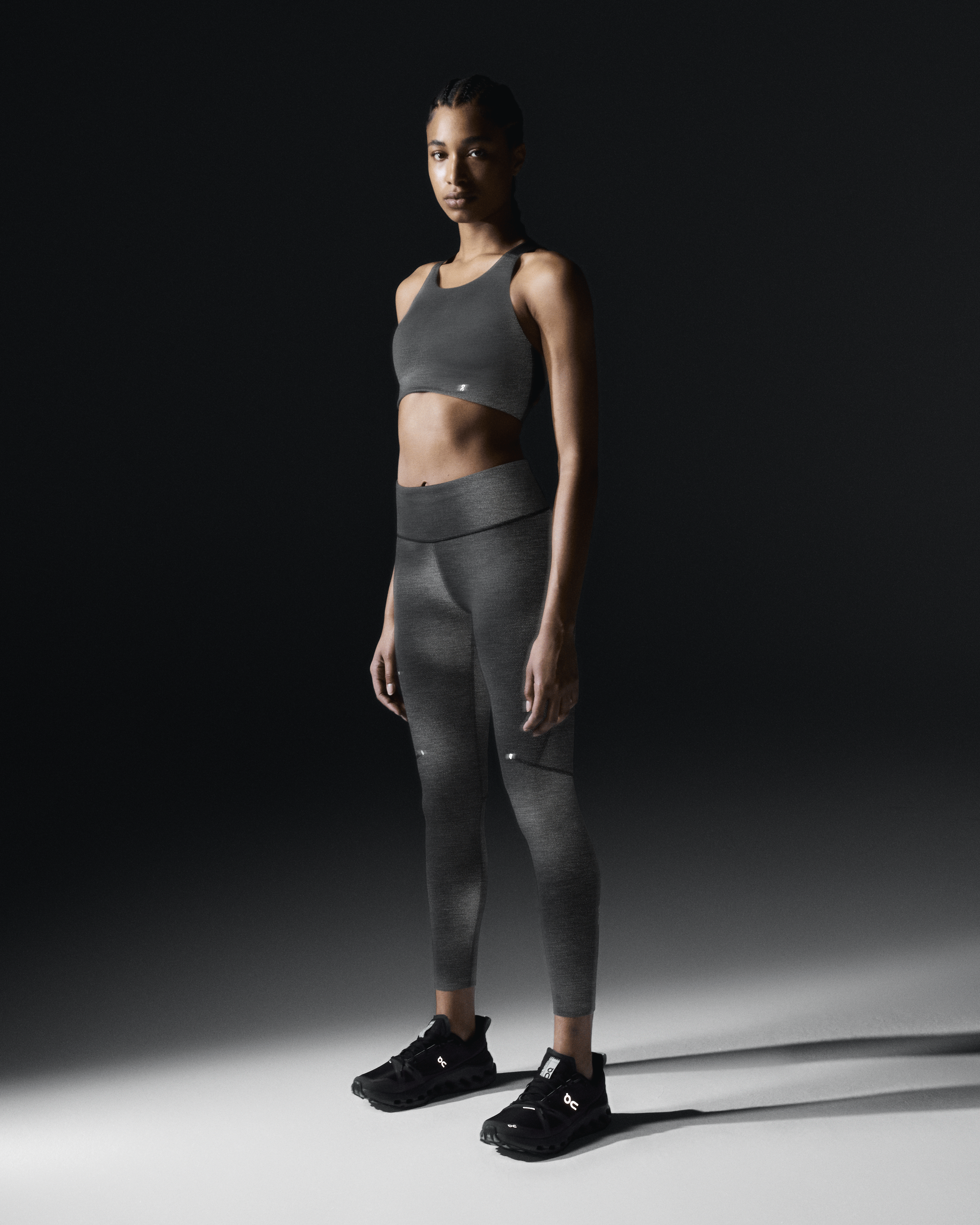 on perf winter tights lumos Black (Women's)