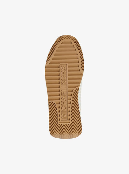 Michael Kors Rhodes Signature Logo Trainer VANILLA