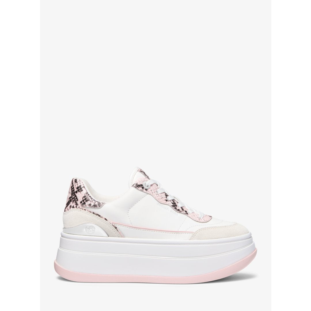 Michael Kors Hayes Leather Platform Sneaker
