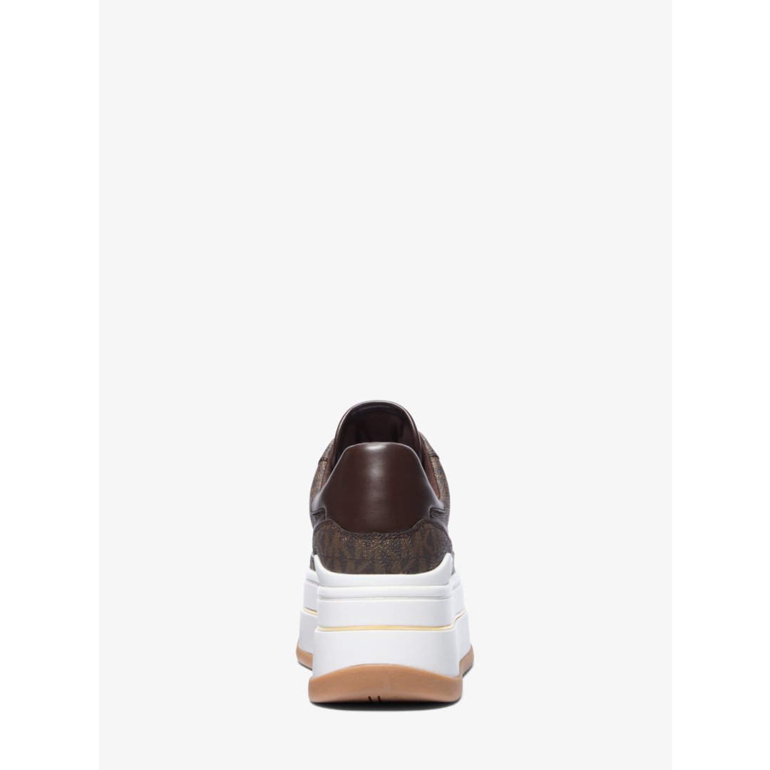 Michael Kors Hayes Signature Logo Platform Sneaker