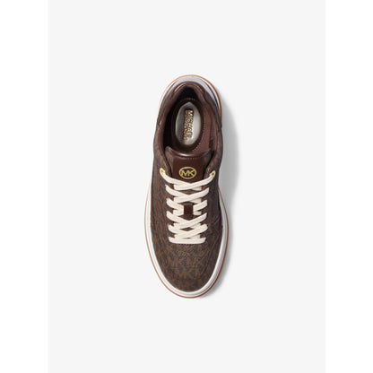 Michael Kors Hayes Signature Logo Platform Sneaker