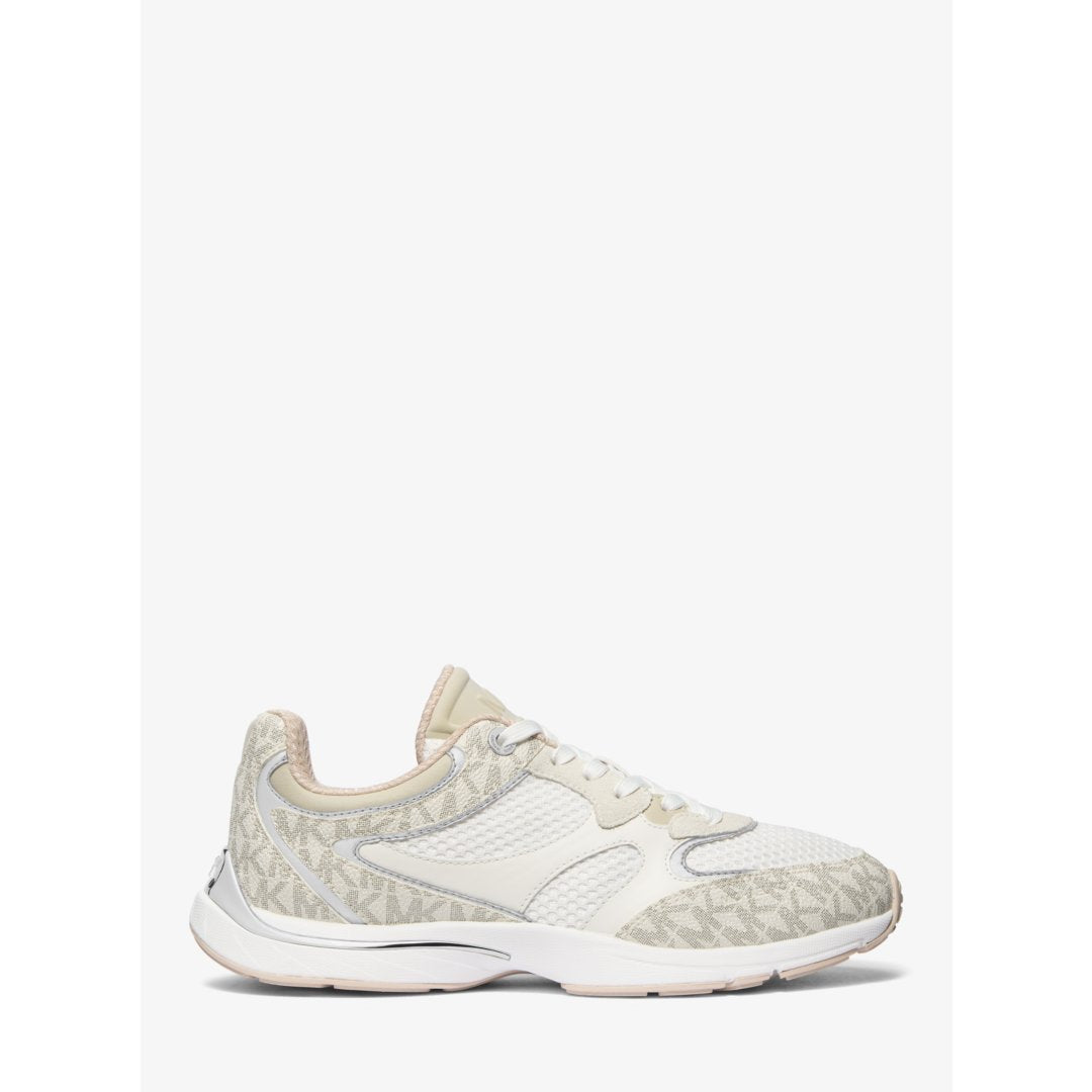 Michael Kors Riley Mixed-Media Trainer