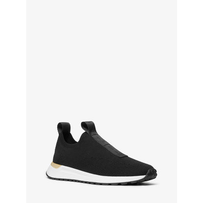 Michael Kors Bodie Logo Tape Mesh Slip-On Trainer