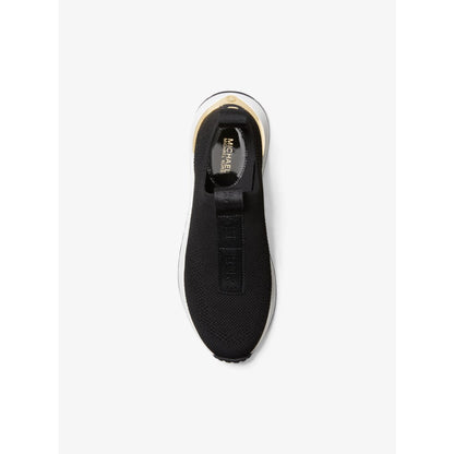Michael Kors Bodie Logo Tape Mesh Slip-On Trainer