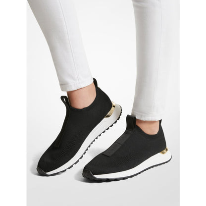 Michael Kors Bodie Logo Tape Mesh Slip-On Trainer