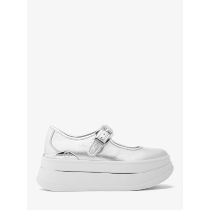 Michael Kors Hayes Metallic Leather Mary Jane Sneaker