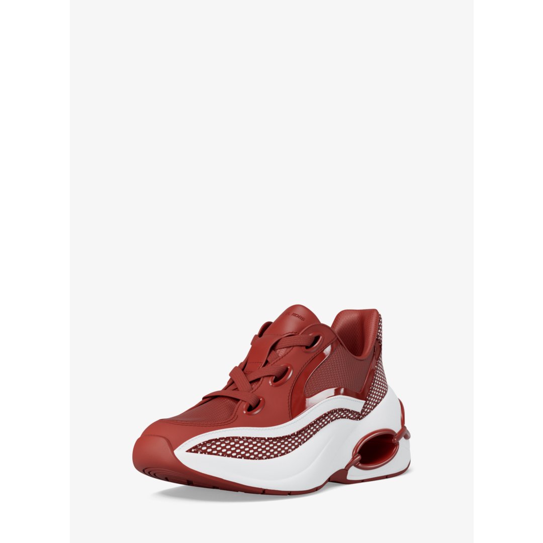 Michael Kors Toni Mixed-Media Sneaker