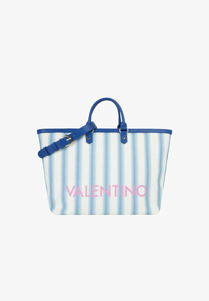 Valentino Bags Kore Shopping Bag - Tote Bag - Blu   Multicolor