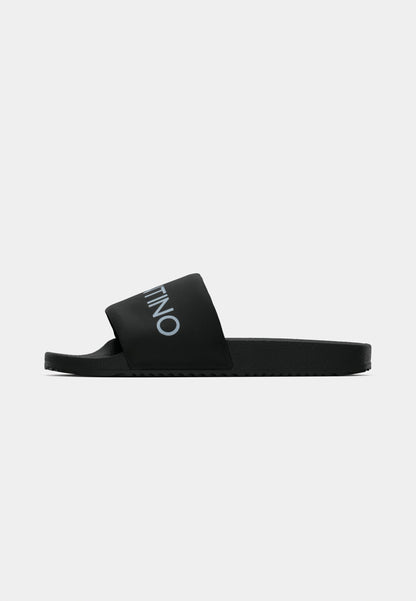 Valentino Slide - Mules - Black/White