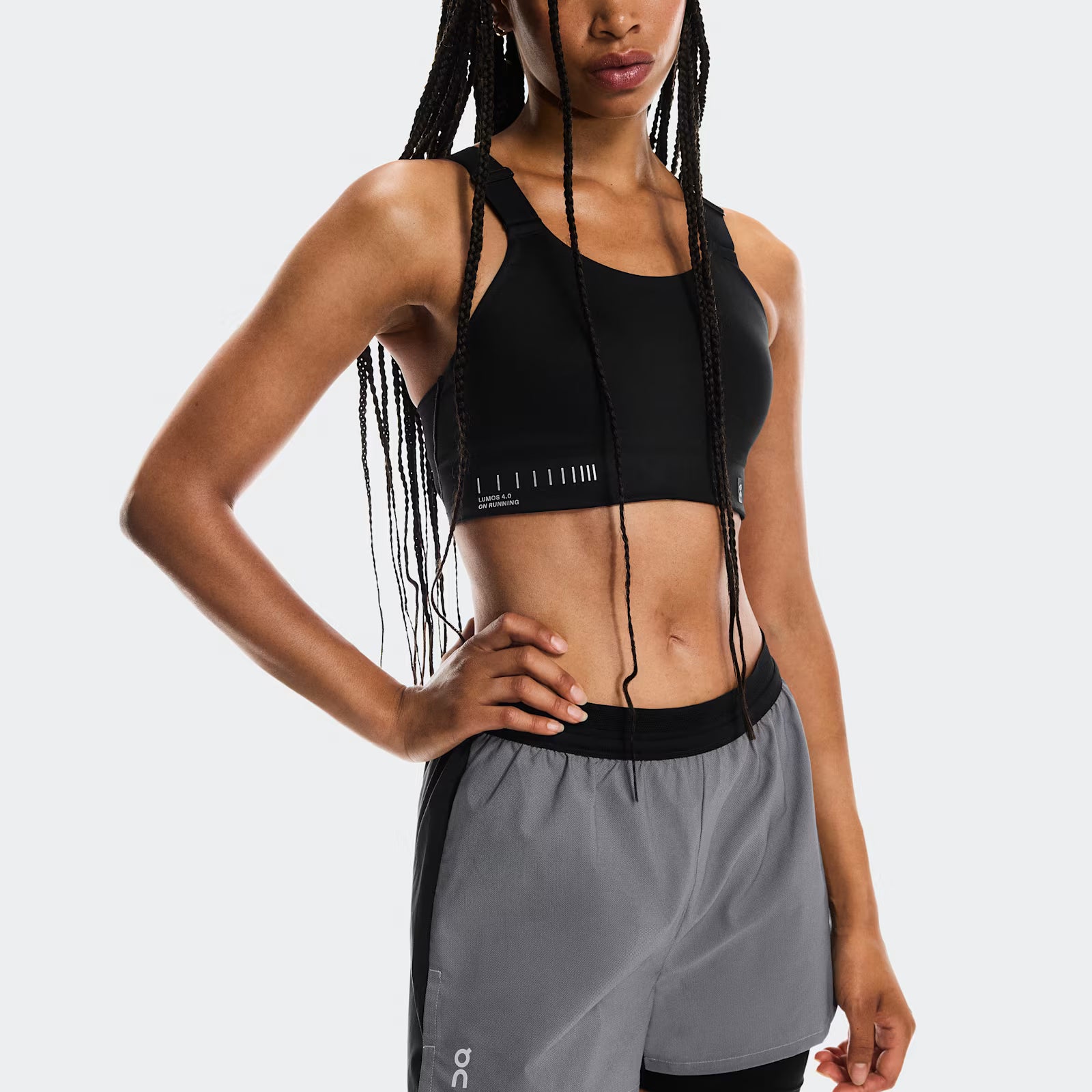 On Performance Shorts Lumos Eclipse | Black (Women'S)