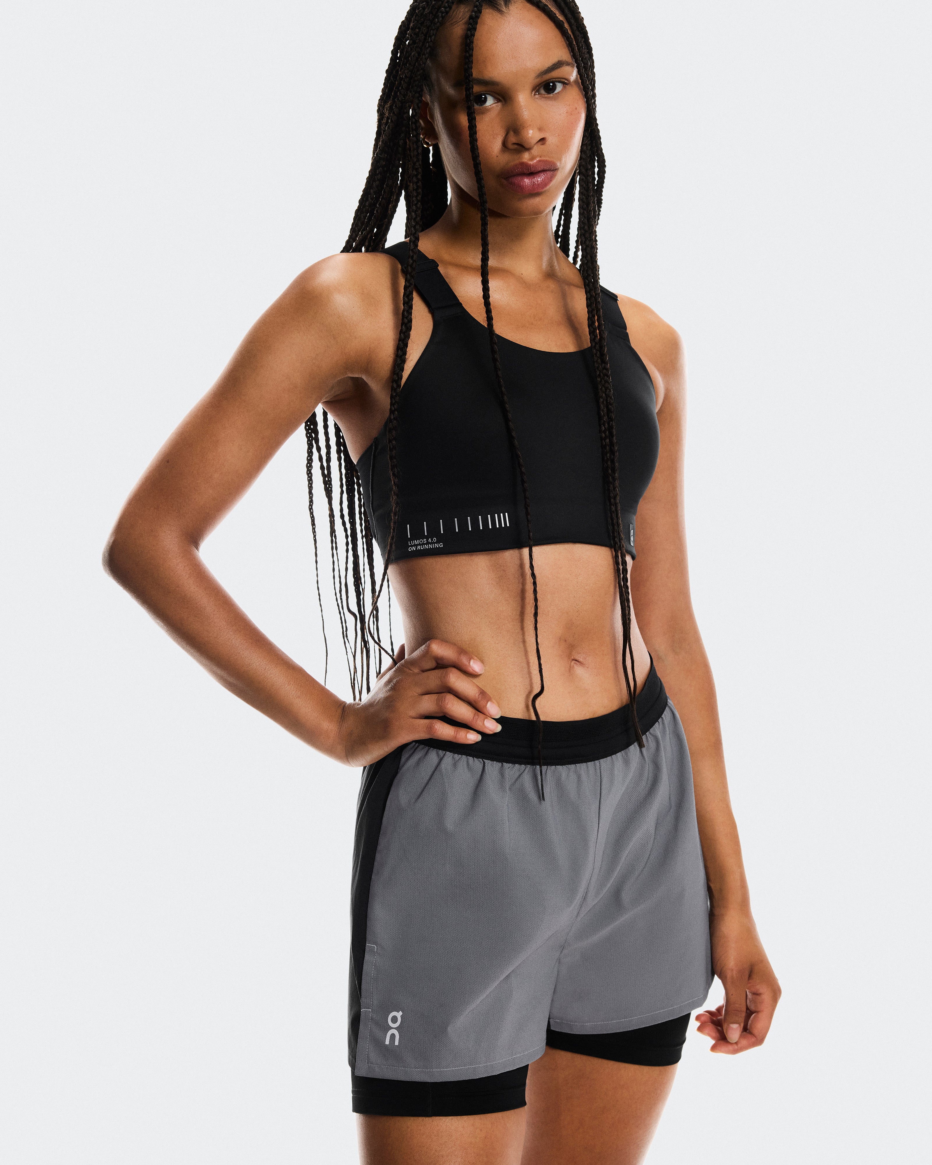 On Performance Shorts Lumos Eclipse | Black (Women'S)