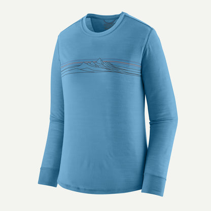 Patagonia W'S Long-Sleeved Capilene® Cool Merino-Blend Graphic Shirt