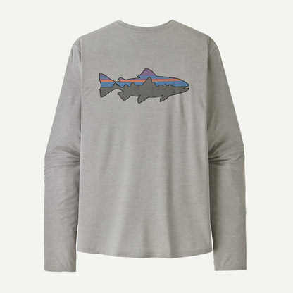 Patagonia M'S Long-Sleeved Capilene® Cool Sun Shirt - Fitz Roy Trout
