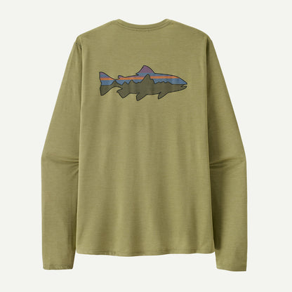 Patagonia M'S Long-Sleeved Capilene® Cool Sun Shirt - Fitz Roy Trout