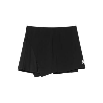 On Court Skirt Side Pleat Black (Women'S)