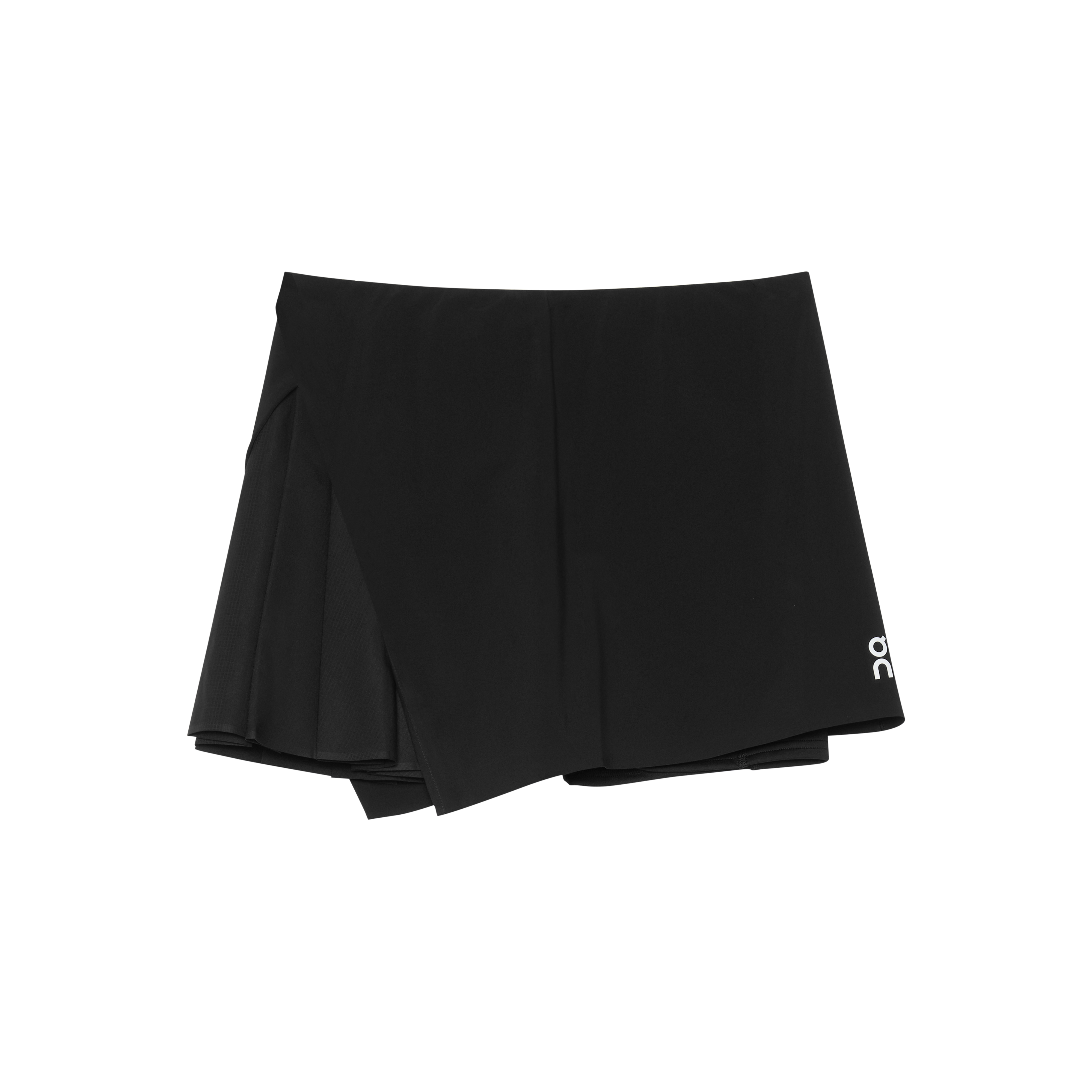 On Court Skirt Side Pleat Black (Women's)