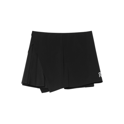 On Court Skirt Side Pleat Black (Women's)